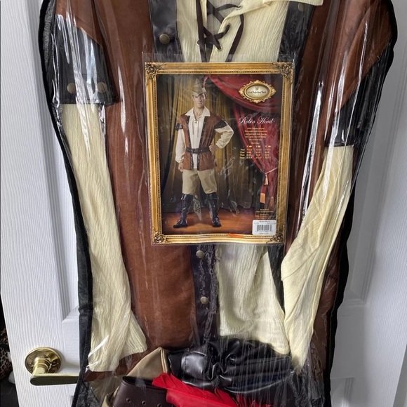 incharacter costumes Mens Robin Hood Costume Medium Complete Style #1013 - Picture 6 of 6